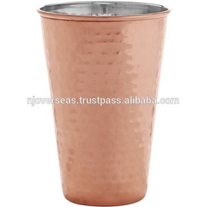 Vaso de cobre sostenible hecho a mano elegante coctelera de Metal barra Julep Cup accesorio Drinkware Essentials - Product Image 2