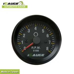 52mm 8000 RPM On Dash Electrical Tachometer Gauge