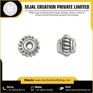 ขายส่งราคาที่มีคุณภาพสูงลูกปัดหลวมเงินโลหะเครื่องประดับขายส่ง - Product Image 5