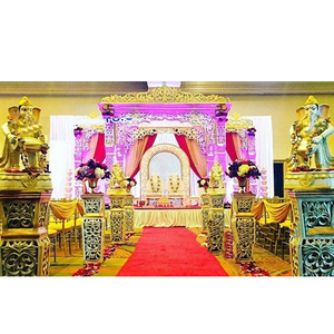 Decoración de Boda India Mandap, Mandap Jodha Akbar, Fabricante de Mandaps para Ceremonias de Matrimonio, Los Ángeles - Product Image 1