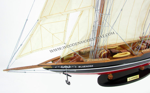 เรือโมเดลไม้ BLUENOSE PAINTEDD,โมเดลงานฝีมือไม้ - Product Image 2