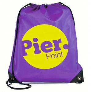 Gym Sports <b>Backpack</b> Bag Promotional Kit Bags Nylon Cartoon Pattern <b>Drawstring</b> Closure - Product Image 6