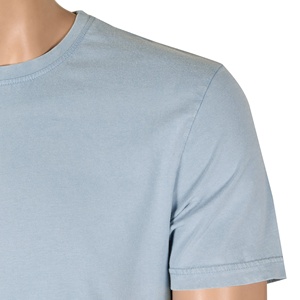 เสื้อยืดผ้าฝ้ายผ้าเจอร์ซีย์สำหรับผู้ชายเสื้อแขนสั้นผ้าสแปนเด็กซ์ระบายอากาศได้ดีไซส์ใหญ่พิเศษออกแบบได้ตามต้องการ - Product Image 2