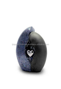 Урна для взрослых с отрывом, латунная урна для кремации сердца, погребальные принадлежности - Product Image 4