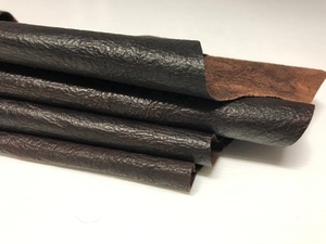 Antiqued Brown Textured Rustic Rough <b>Leather</b> Lamb Skin Napa Soft <b>Leather</b> Finest Quality Wholesale Sheep Hide - Product Image 2