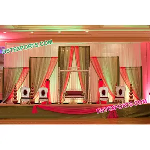 Schöne Ehe Event Bühne Dekorationen Glamorous Hochzeit Bühne Dekor Eine hervorragende hochzeit bühne für verkauf