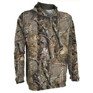 Venta al por mayor personalizar los hombres de media cremallera Sudadera con capucha al aire libre de manga completa impresa - Product Image 1