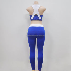 Conjunto de sujetador elástico para gimnasio, venta al por mayor, Rosa - Product Image 4