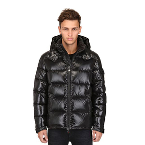 Veste matelassée pour homme, chaude pour l'hiver, sans capuche, en toile, polyester, nylon, coupe-vent, respirante, couleur personnalisée - Product Image 4