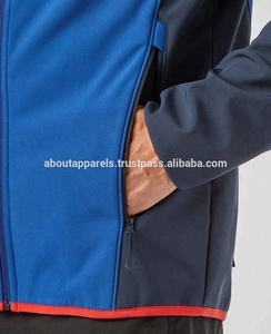 Chaqueta softshell con logo personalizado, novedad, color verde oscuro, para senderismo, escalada, venta al por mayor - Product Image 4