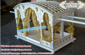 Doli Palanquinแต่งงานสไตล์Rajwada,Doli Palkiแต่งงานอินเดียผู้ผลิตDoli Palkiแต่งงานล่าสุดสำหรับรายการเจ้าสาว - Product Image 4