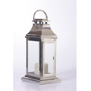 Modern <b>Silver</b> Flower and Romantic <b>Lantern</b> Wedding Decoration Elegant Metallic Style - Product Image 1