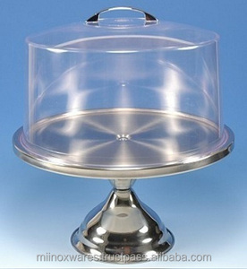 Soporte para Pastel de Acero Inoxidable MIINOX de 13 Pulgadas, Capacidad de 1 Cuarto de Galón, Modelo MW-CS13 - Product Image 3