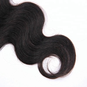 Paquetes de cabello humano natural del templo del sur de la India Cabello Virgen sin procesar Envío gratuito de FedEx/DHL Color negro Onda natural - Product Image 1