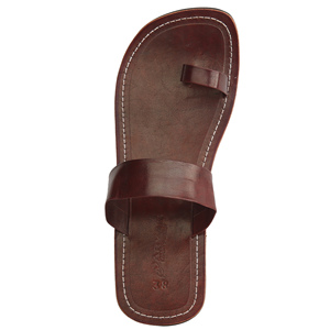 Tongs Décontractées Élégantes en Cuir Faites Main pour Femme - Product Image 3