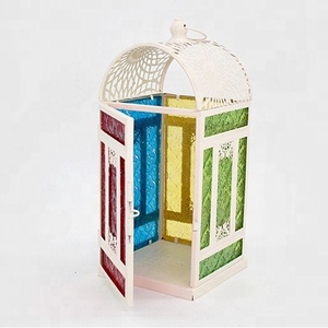 Bougeoir élégant de lanterne de fer de concepteur de nouveau classique fait à la main pour la décoration à la maison exportateur de fabricant en métal de haute qualité - Product Image 3
