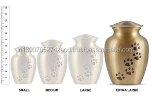 Urne funéraire pour animaux de compagnie de style américain Brassworld India, modèle BWI-786-02, articles funéraires de qualité supérieure - Product Image 2