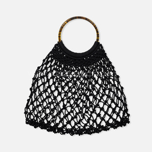2019 Offre Spéciale Tissés À La Main Doux Coton Corde Vintage Sac À Main Fourre-Tout Sac Macramé Épaule Sac - Product Image 4