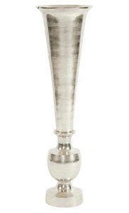 VENTE CHAUDE VASE FLEUR EN MÉTAL FINI ARGENT DÉCOR DE CHAMBRE DÉCORATION DE JARDIN LOGO PERSONNALISÉ EMBALLAGE DÉCORATION DE MARIAGE - Product Image 3