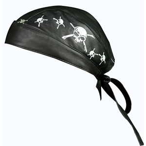 OEM Đục Lỗ Da <span class=keywords><strong>Doo</strong></span> Rags Biker <span class=keywords><strong>Skull</strong></span> Caps - Product Image 2