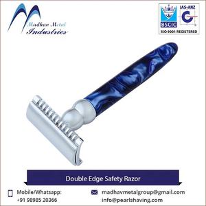 Tête de rasoir de sécurité à double tranchant à bas prix en vrac avec poignée en laiton - Product Image 4