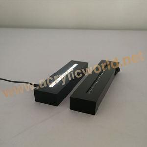 Letrero acrílico LED para interior, Base de señal iluminada con grabado láser, venta al por mayor - Product Image 5