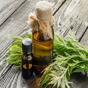 Huile Essentielle Pure d'Armoise (Artemisia Vulgaris) 100ml en Gros, Certifiée GMP, Hydratante et Nourrissante, Distillée à la Vapeur, Inde - Product Image 1