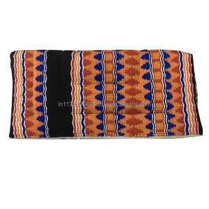 Manta de lana hecha a mano KBH KBH-80026 de alta calidad para caballo de exhibición western, diseño inspirado en Nueva Zelanda - Product Image 1