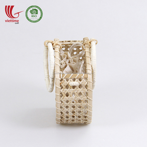 Sac d'été en rotin pour femme, sac en paille de style vietnamien, pour voyage de plage, vente en gros, à la mode, - Product Image 2