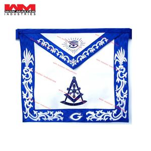 Delantal Masónico de la Mejor Calidad en Oferta, Past Master, Francmason, Masón - Product Image 1