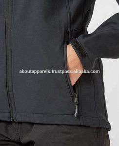 Chaqueta y abrigo Softshell de poliamida para mujer, al aire libre para esquí, senderismo, azul marino, impermeable, barato, personalizado, novedad - Product Image 4