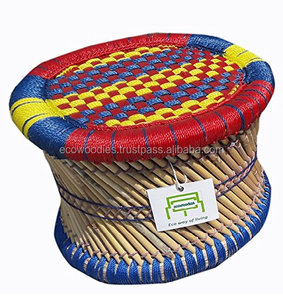 Nouvel arrivage de meubles en bambou massif tabouret ottoman antique pour salon chambre jardin Restaurant Console d'incrustation d'os - Product Image 1