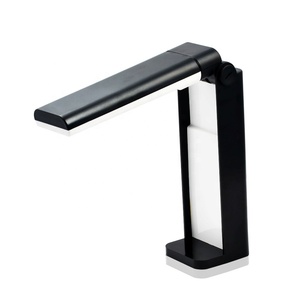 Portable Foldable <b>LED</b> Table Lamp with Flexible Shade Square Plastic Body Electric Power Supply - Product Image 1