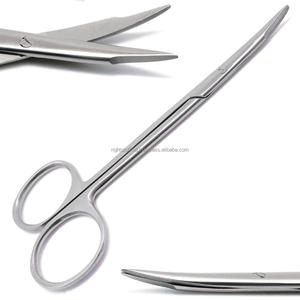 Tijeras de Tenotomía Dentales Médicas Steven de 4.5 Pulgadas con Punta Curva de 3 cm, Instrumentos Quirúrgicos - Product Image 1