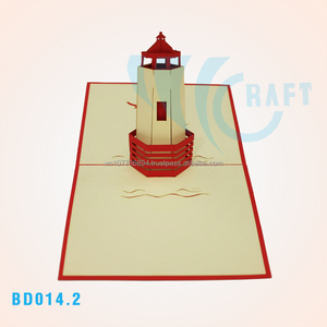 Big ben 3d card Building fait à la main vietnam découpé au laser - Product Image 6