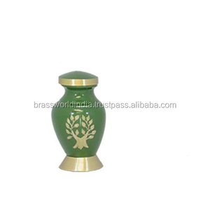 Mini recuerdo de árbol de la vida, urnas de cremación para cenizas humanos, BRASSWORLD, INDIA - Product Image 4