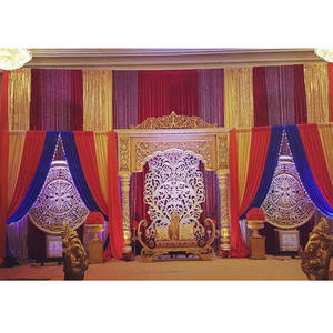 เวทีงานแต่งงานแบบดั้งเดิมของชาวฮินดู เวทีงานแต่งงานสมัยใหม่ การจัดงานแต่งงานอย่างมีสไตล์ - Product Image 1