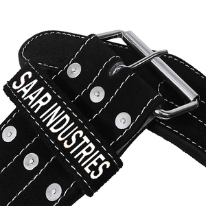 Ceinture de gymnastique de levage de puissance robuste personnalisée à une broche ceinture de musculation d'exercice de forme physique sacs de puissance d'entraînement de haute résistance - Product Image 4