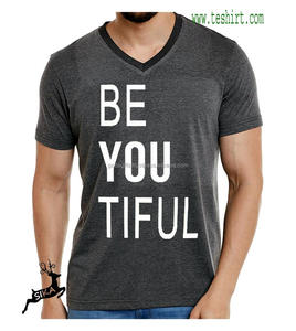 T-shirt indien col ras du cou pour hommes, vêtement écologique et durable, teint, vente directe, 2020 - Product Image 4