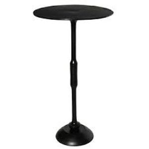 Meubles de maison en métal de Style indien moderne, couleur noire, forme ronde, Table basse, canapé latéral, chambre à coucher, Dressing personnalisé - Product Image 1