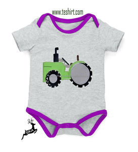 Direct Factory Wholesale Custom Infant Baby Romper Organic Bamboo Supima Cotton Snap Button Eco-friendly Breathable Unisex - Product Image 1