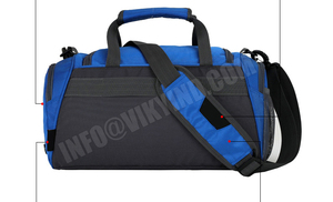 Viky Industries-bolso de hombro deportivo para hombre, bolsa de viaje hecha en el mejor Material, Color azul sólido - Product Image 2