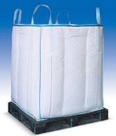 Meilleure qualité 1 tonne FIBC Big Jumbo Bulk Bag Laminé Cross Corner Loops Respirant Super Sack pour le stockage des engrais au Vietnam - Product Image 3
