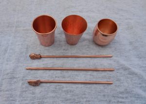 Copper Short Glass with Handle Manufacturer and Suppliers - Product Image 5