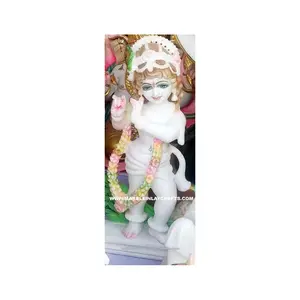 Krishna Marmo Statua Decorativa