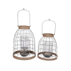 Metal Wire Tealight Candle <b>Lantern</b> for Home Office Wedding Decoration for <b>Christmas</b> Festivities - Product Image 6