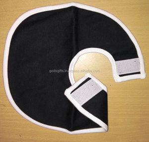 Baberos de algodón de terciopelo al por mayor con mordedor, estampado de corazón, opción de logotipo personalizado, diseño unisex - Product Image 5