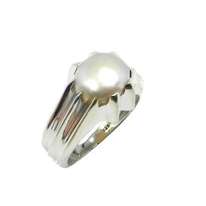 Vente en gros de bague en argent sterling 925 avec perle et pierre précieuse éternité en vermeil, fournisseur et exportateur de bijoux en argent faits à la main - Product Image 1