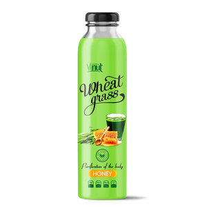 Bouteille de 300ml de jus d'herbe de blé avec du miel Fabricant Vietnam - Product Image 1