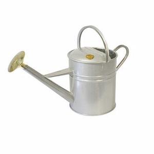 Lata de agua de metal galvanizado vintage elegante jardín ecológico maceta decorativa al aire libre para el hogar para las vacaciones de Navidad - Product Image 3